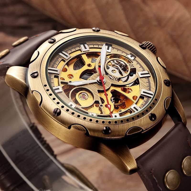 Montre Squelette Homme Pas Cher Steampunk Store