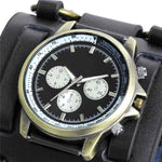 Lindbergh Men's Aviator Watch - Vignette | Steampunk Store