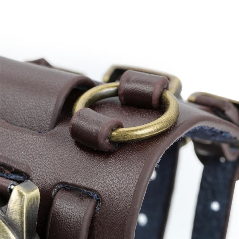 Montre Aviateur Homme steampunk détails boucle | Steampunk-Store