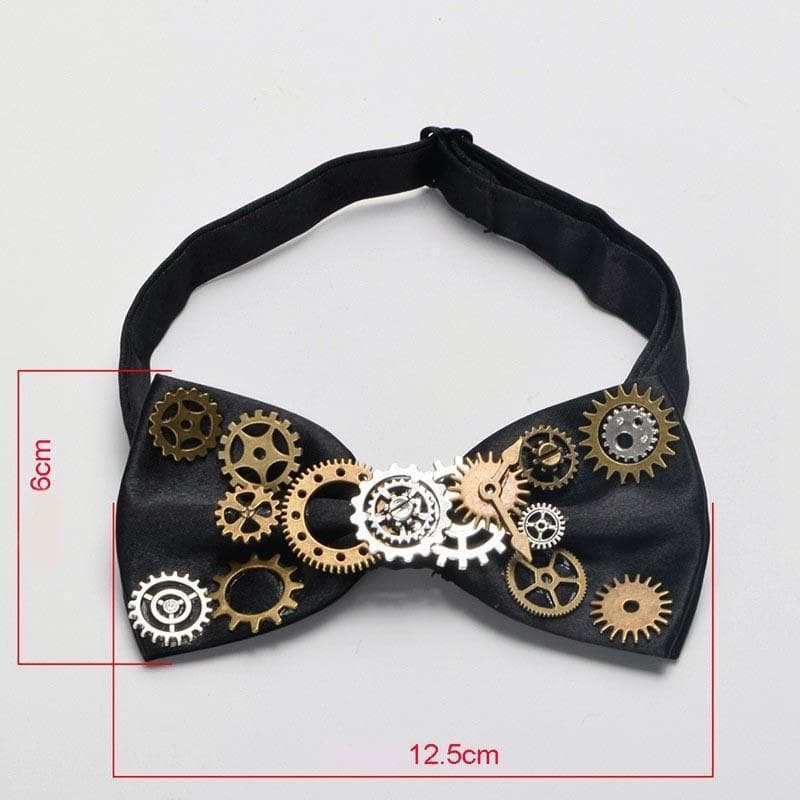 Noeud Papillon Steampunk dimensions | Steampunk Store