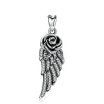 Steampunk pendant Silver Wing - Vignette | Steampunk Store