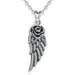 Steampunk pendant Silver Wing - Vignette | Steampunk Store