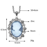 Cameo Pendant - Victorian Style - Vignette | Steampunk Store