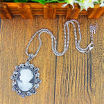 Cameo Pendant - Victorian Style - Vignette | Steampunk Store
