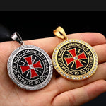 Steampunk pendant  Templar Order - Vignette | Steampunk Store