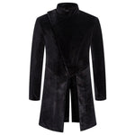 Red Men's Frock Coat - Vlad Tepes - Vignette | Steampunk Store