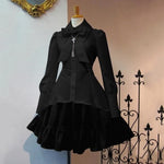 Robe Noire Lolita noire | Steampunk Store