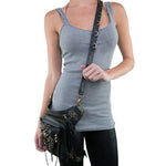 Sac banane Gothique - Cuir & Chaines - Vignette | Steampunk Store