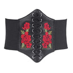 Ceinture Serre Taille - Gothique Brodée - Vignette | Steampunk Store