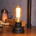 Lampe de Table Ampoule - Thomas Edison - Vignette | Steampunk Store
