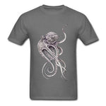 Octopus T-Shirt - Steampunk Octopus - Vignette | Steampunk Store