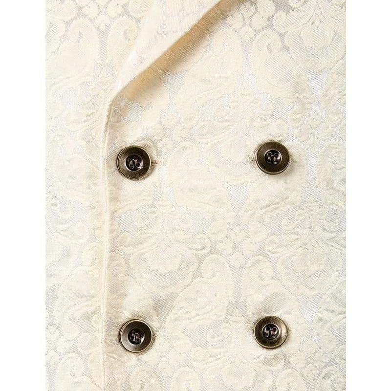 Veste Longue Homme Steampunk détails boutons | Steampunk Store