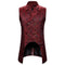 Veste Sans Manche Vintage rouge | Steampunk Store