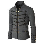 Veste Steampunk Homme grise | Steampunk Store