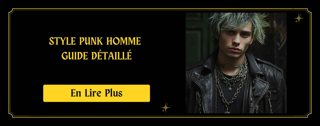 Style Punk Homme  Guide Détaillé