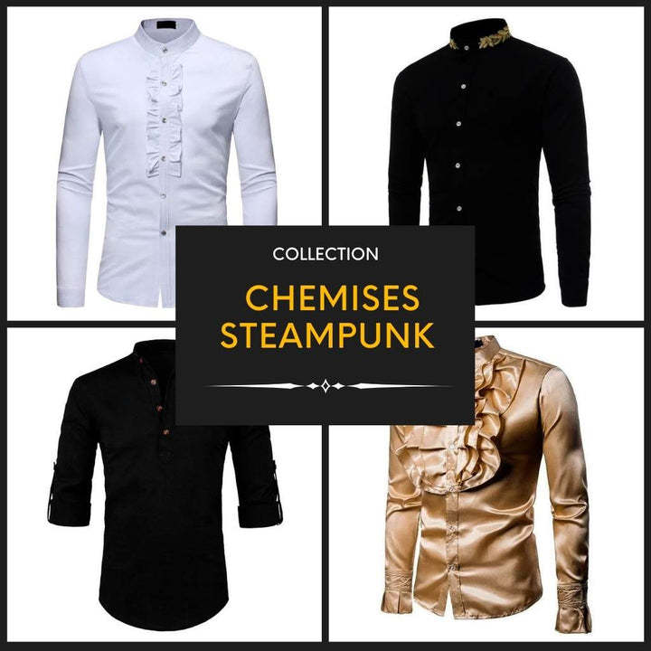 Collection Chemises Steampunk pour Homme