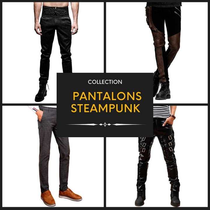 Collection Pantalons Steampunk pour Homme