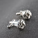 Interlaced Knot Cufflinks - Ashford - Vignette | Steampunk Store