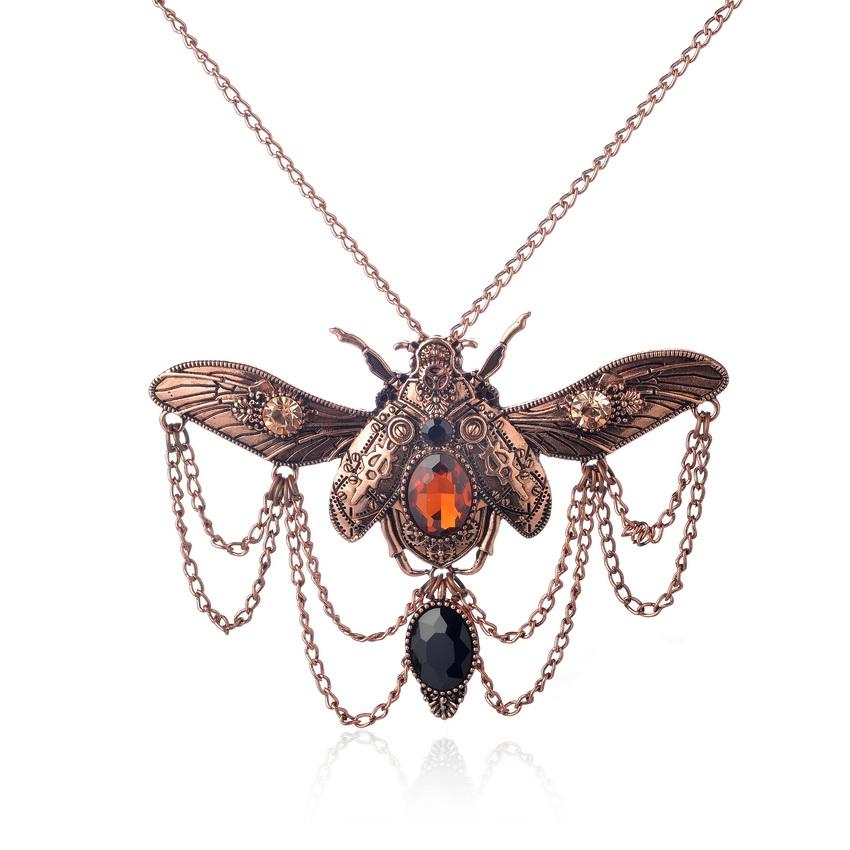 Winged Insect Chain Necklace - Elytra — Supplier view 2
