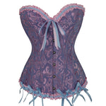 Espartilho Floral Gótico - 4 Padrões - Vignette | Steampunk Store