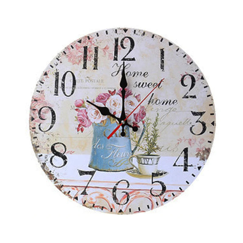 Horloge Murale Vintage Européenne 30 cm - mécanisme arrière 5