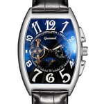 Montre Automatique Tonneau Homme à Cœur Ouvert - Vignette | Steampunk Store