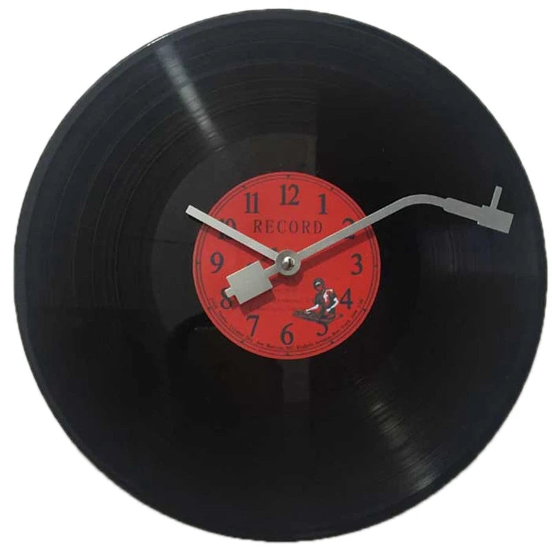 Horloge Vinyle Guitare Rock 30 cm - vue générale 1