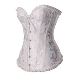 Espartilho Floral Gótico - 4 Padrões - Vignette | Steampunk Store