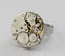 Bague Fleur Steampunk – Mécanisme de montre