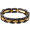 Bracelet Homme Acier et Or - Gazzoline