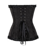Espartilho Floral Gótico - 4 Padrões - Vignette | Steampunk Store