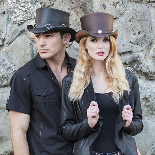 Vieux Chapeau Haut-de-Forme Steampunk