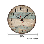 Horloge Murale Vintage Européenne 30 cm - Vignette | Steampunk Store
