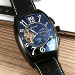 Montre Automatique Tonneau Homme à Cœur Ouvert - Vignette | Steampunk Store