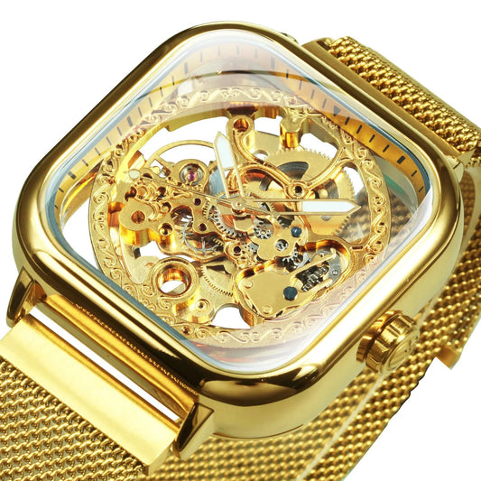 Women's Watch with Visible Mechanism - Berlinoise