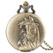 Montre à gousset cheval vintage en bronze — Stallion - Photo 16