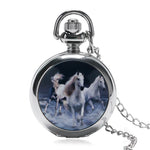 Montre à gousset cheval vintage en bronze — Stallion - Vignette | Steampunk Store