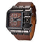 Square Dial Watch - Steampunk Style