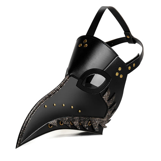 Masque à Bec en Cuir Synthétique - Goth Plague Doctor