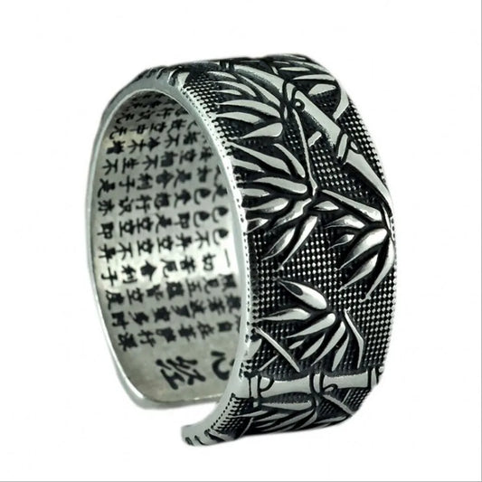 Grosse Bague Argent Homme - Asian Pilgrim