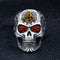 Bague Crâne Acier Inoxydable - Biker Steampunk