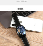 Montre Automatique Tonneau Homme à Cœur Ouvert - Vignette | Steampunk Store