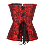 Espartilho Floral Gótico - 4 Padrões - Vignette | Steampunk Store