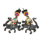 Steampunk earrings<br> Octopus 