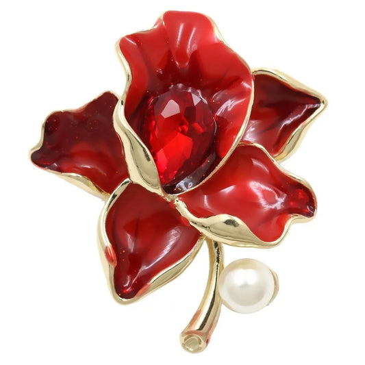 Steampunk brooch<br> Flower of Yesteryear