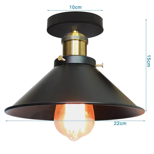 Steampunk lamp<br> Oxford ceiling light