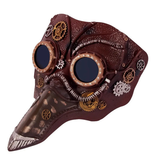 Masque Médecin de Peste Steampunk - Engrenages