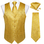 Gilet Paisley Homme - Jacquard Coloré - Vignette | Steampunk Store