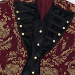 Redingote Brocart Homme - Style Militaire Gothique - Vignette | Steampunk Store