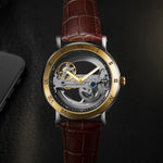 Montre Squelette Homme Transparente à Ponts Ajourés - Vignette | Steampunk Store